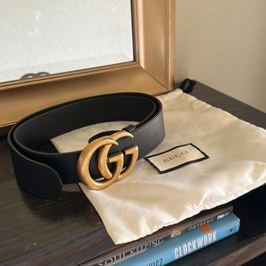 Authentic Gucci belt no flaws